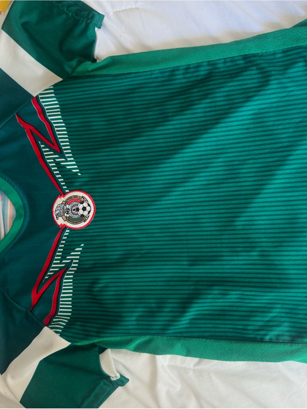 Mexico National Team Green Soccer Jersey with Crest
